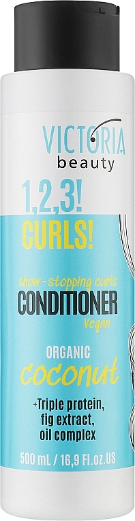 Кондиционер для кудрявых волос - Victoria Beauty 1,2,3! Curls! Conditioner — фото N1