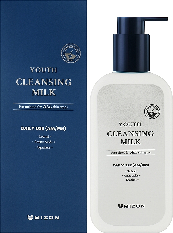 Очищающее молочко для лица - Mizon Youth Cleansing Milk — фото N2