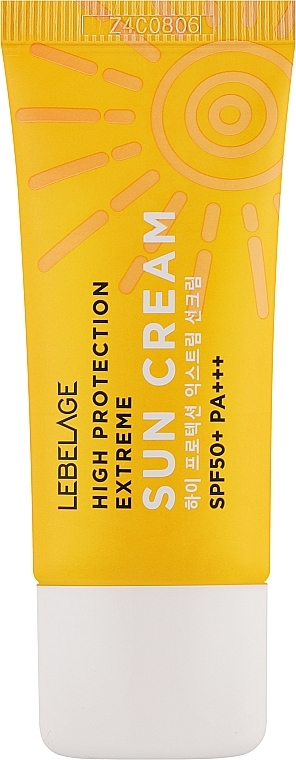 Сонцезахисний крем для обличчя - Lebelage High Protection Extreme Sun Cream — фото N1