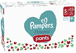 Підгузки-трусики Harmonie Pants, розмір 5, 12-17 кг, 144 шт. - Pampers — фото N2