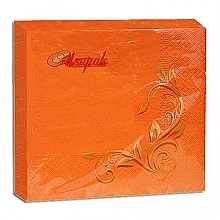 Парфумерія, косметика Серветки паперові двошарові "Premium", помаранчеві, 20 шт. - Alsupak