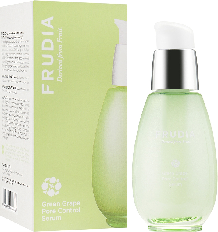 Себорегулювальна сироватка для обличчя - Frudia Pore Control Green Grape Serum — фото N1