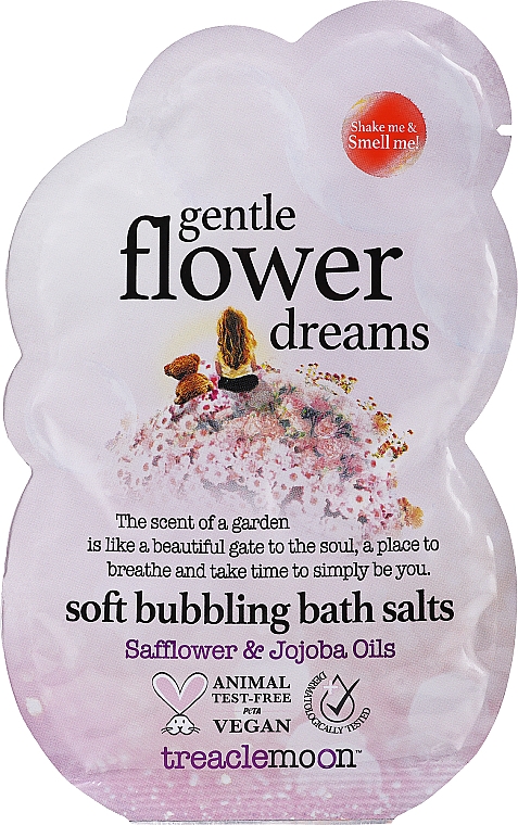 Соль для ванн - Treaclemoon Gentle Flower Dreams Soft Bubbling Bath Salts — фото N1