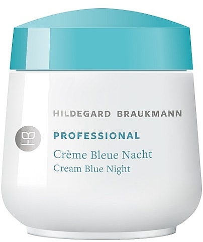Нічний крем для обличчя - Hildegard Braukmann Professional Cream Blue Night — фото N1