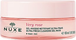 Ультра-свежая очищающая гелевая маска - Nuxe Very Rose Ultra-Fresh Cleansing Gel Mask — фото N1