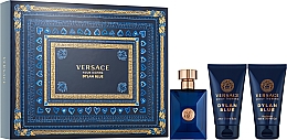 Парфумерія, косметика Versace Dylan Blue Pour Homme - Набір (edt/50ml + sh/gel/50ml + a/sh/balm/50ml)