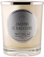 Духи, Парфюмерия, косметика Свеча в стакане - Nicolai Parfumeur Createur Jardins De Babylone Scented Candle