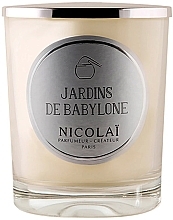 Свеча в стакане - Nicolai Parfumeur Createur Jardins De Babylone Scented Candle — фото N1