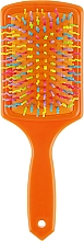 Щітка для волосся, 5809, помаранчева - La Rosa — фото N2
