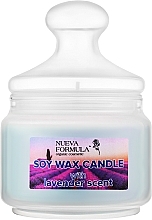 Парфумерія, косметика Ароматична свічка "Лаванда" у банці - Nueva Formula Soy Wax Candle