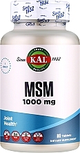 Харчова добавка "Метилсульфонілметан" - Kal MSM 1000 mg — фото N1