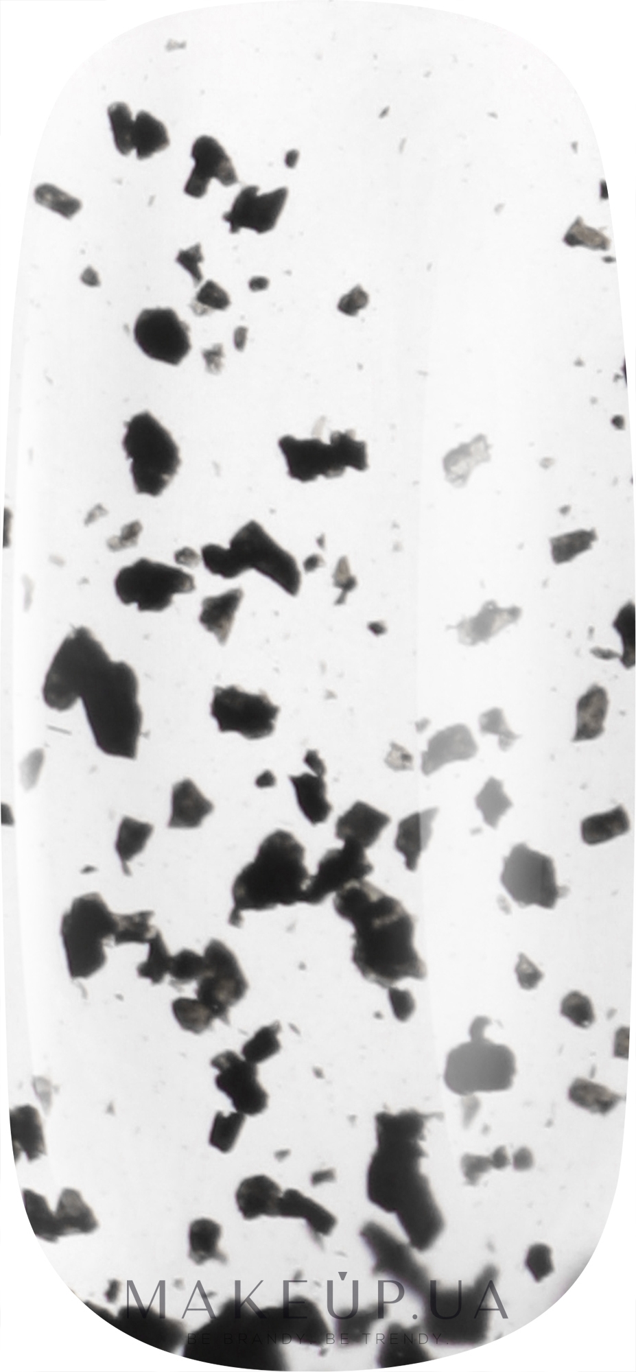 Матовый топ с эффектом камней - Semilac Top No Wipe Stone Effect Mat — фото 7ml