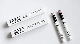 Тени для век в карандаше - Gokos EyeColor Eyeshadow White Edition — фото N4