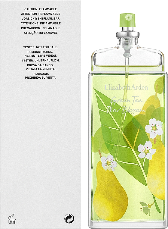 Elizabeth Arden Green Tea Pear Blossom - Туалетная вода (тестер без крышечки) — фото N2