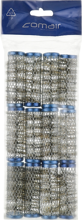 Бигуди проволочные синие, d 21 мм - Comair — фото N1