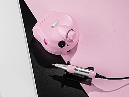 Фрезер для маникюра и педикюра, розовый - Bucos Nail Drill Pro ZS-601 Pink — фото N8