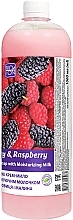 Рідке крем-мило "Шовковиця і малина" - Bioton Cosmetics Active Fruits "Mulberry & Raspberry" Soap (дой-пак) — фото N4