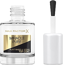 Верхнее покрытие для лака - Max Factor Miracle Pure Top Coat — фото N2