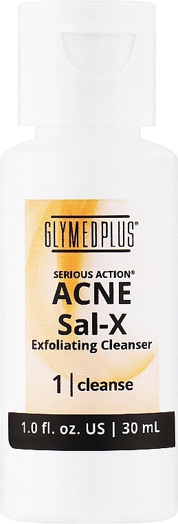 Гелевое очищающее средство с салициловой кислотой и гранулами - GlyMed Plus Sal-X Exfoliating Cleanser — фото N1