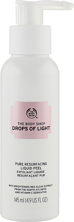 Жидкий пилинг для лица - The Body Shop Drops of Light Pure Resurfacing Liquid Peel — фото N3