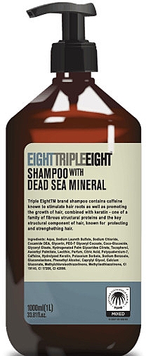 Шампунь с минералами Мертвого моря - EightTripleEight Shampoo With Dead Sea Mineral