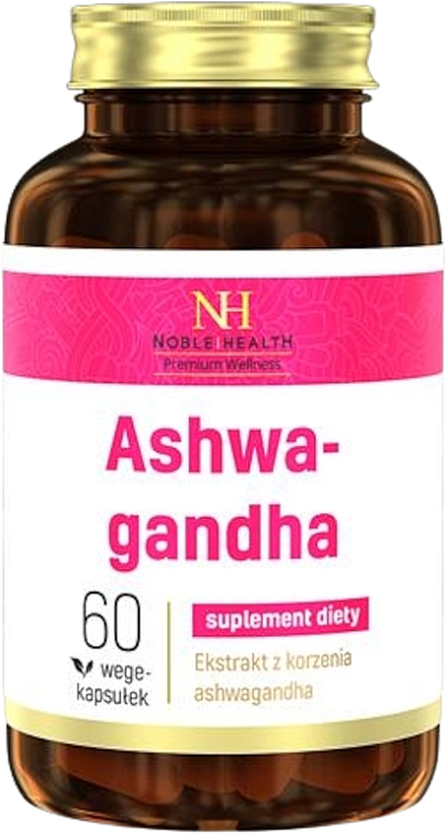 Пищевая добавка "Ашаваганда" - Noble Health — фото N1
