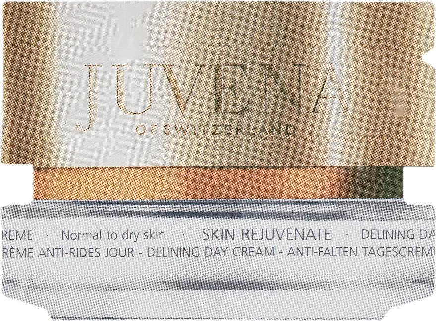 Разглаживающий дневной крем для нормальной и сухой кожи - Juvena Rejuvenate Delining Day Cream Normal To Dry (пробник) — фото N4