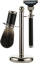 УЦЕНКА Набор для бритья 1602-14-6 - Rainer Dittmar (shaving/brush/1pcs + razor/1pcs + stand + box) * — фото N1