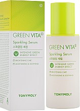 Духи, Парфюмерия, косметика Игристая сыворотка для лица с витамином С - Tony Moly Green Vita C Sparkling Serum