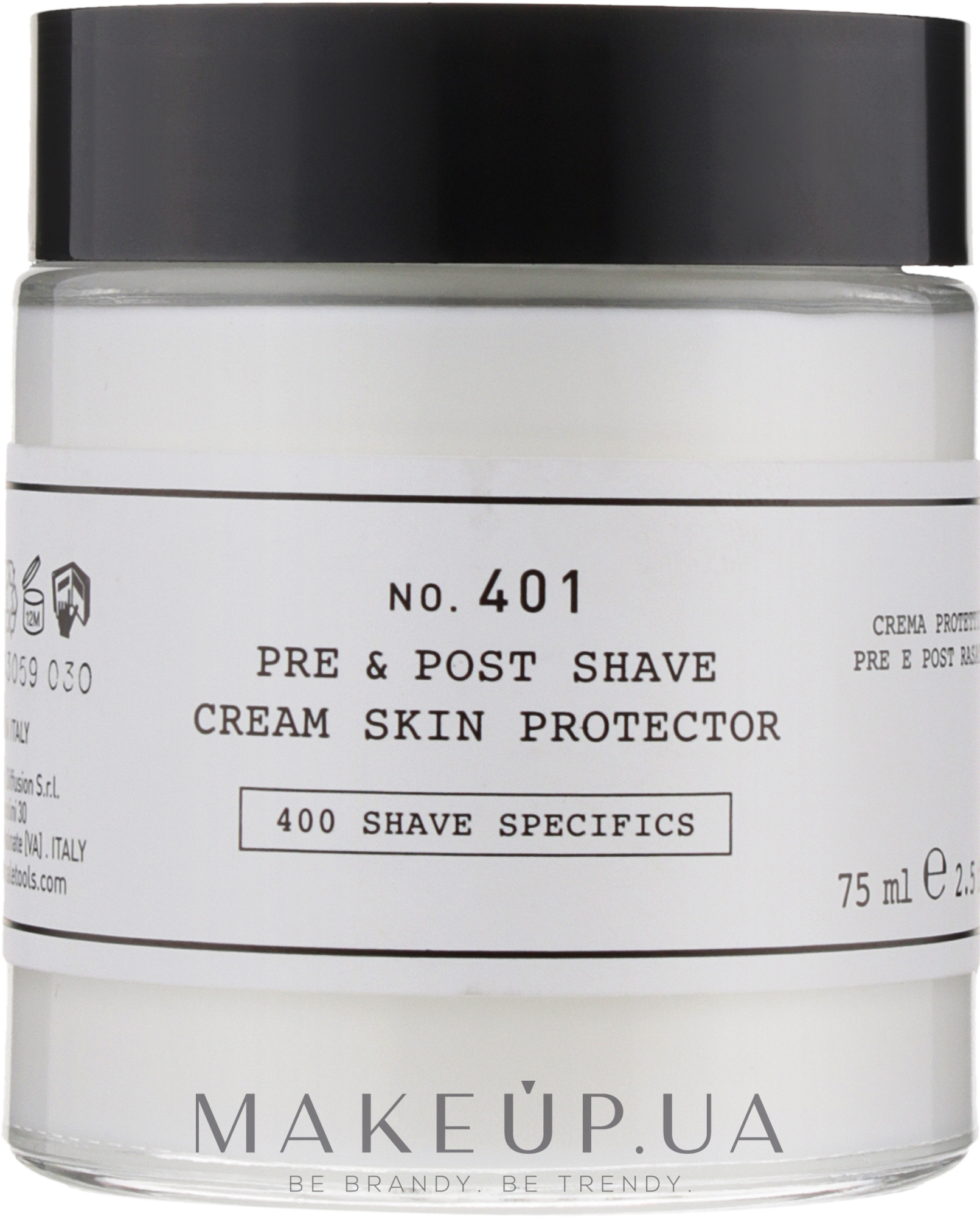 Защитный крем до и после бритья - Depot Shave Specifics 401 Pre & Post Cream Skin Protector — фото 75ml