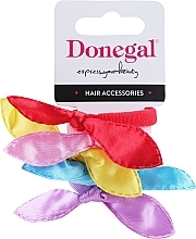 Духи, Парфюмерия, косметика Резинки для волос, 5 шт., FA-5682+1, разноцветные - Donegal (цвета в ассортименте)
