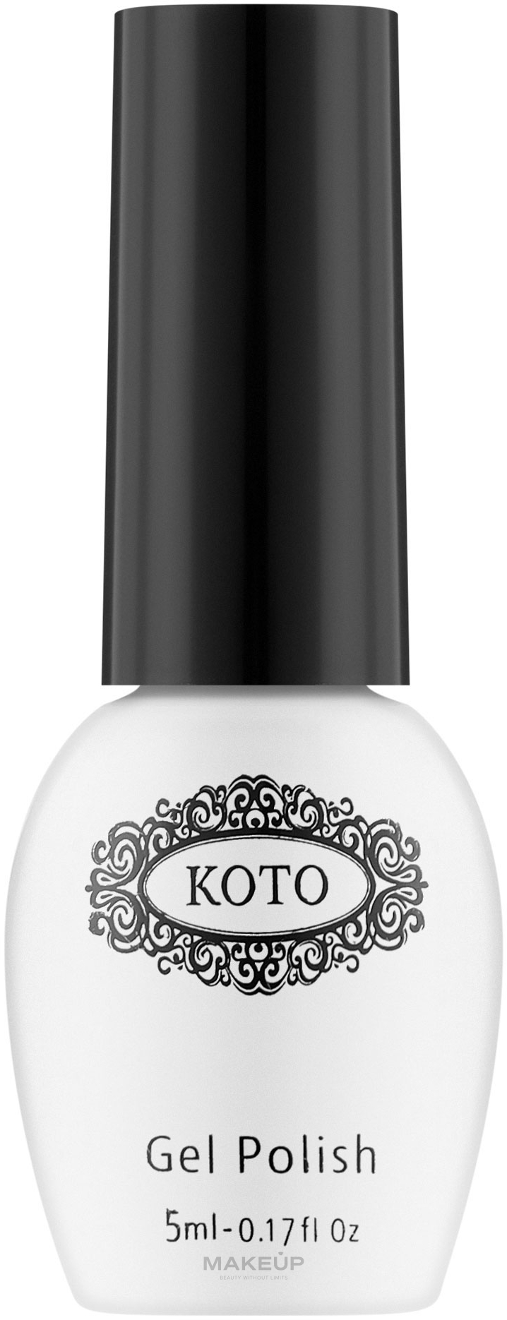 Финишное покрытие для гель-лака без липкого слоя - Koto Top Coat White Snow  — фото 5ml