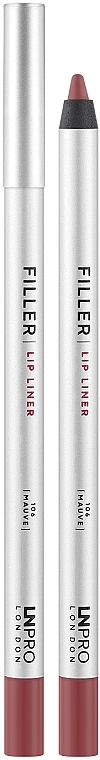 Стойкий гелевый карандаш для губ - LN Pro Filler Lip Liner — фото N1