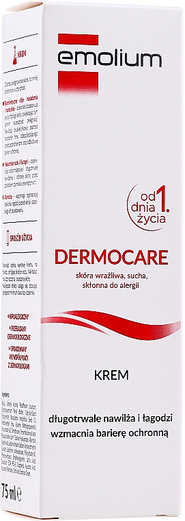 Крем для чувствительной и сухой кожи - Emolium Dermocare Cream — фото N2