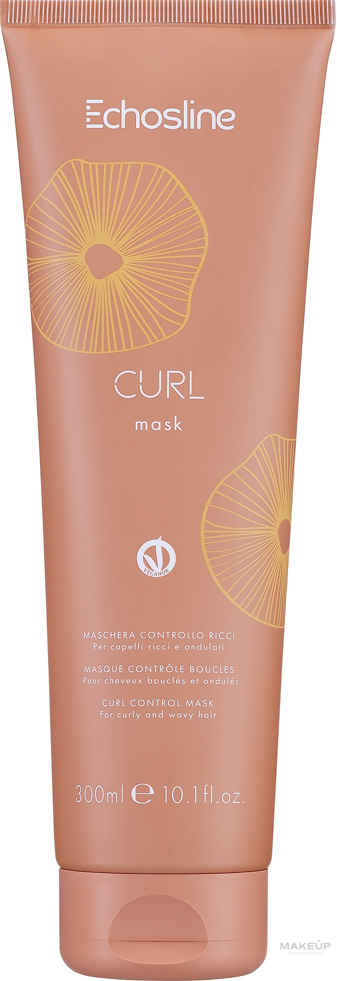 Маска для вьющихся волос - Echosline Curl Control Mask — фото 300ml