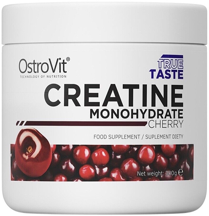 Пищевая добавка "Креатин моногидрат", вишня - OstroVit Creatine Monohydrate Cherry — фото N1