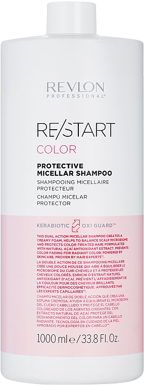 Шампунь для фарбованого волосся - Revlon Professional Restart Color Protection Shampoo — фото N2