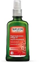 Духи, Парфюмерия, косметика Восстанавливающее масло для тела с гранатом - Weleda Pomegranate Regenerating Oil