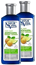 Парфумерія, косметика Шампунь проти випадання для жирного волосся - Natur Vital Shampoo