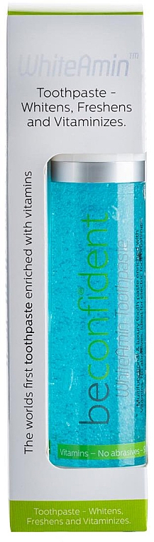 Отбеливающая зубная паста с витаминами - Beconfident WhiteAmin Toothpaste — фото N1