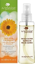 Олія календули для тіла і обличчя з аргановою олією - Arganiae L'oro Liquido — фото N2