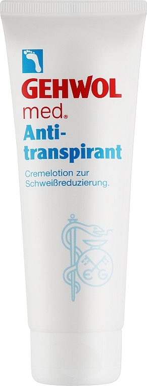 Крем-лосьон антиперспирант - Gehwol Med Anti-transpirant 
