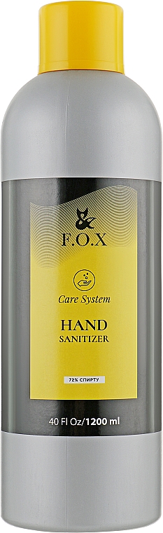 Дезинфектор для рук - F.O.X Hand Sanitizer — фото N9