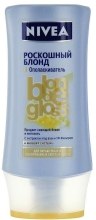 Парфумерія, косметика Ополіскувач "Розкішний блонд" - NIVEA Hair Care Brilliant Blonde