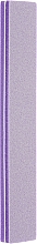 Пилка-баф для нігтів двостороння, пряма 100/180, фіолетова - Tools For Beauty Straight Purple — фото N1