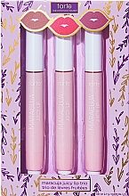 Парфумерія, косметика Tarte Cosmetics Maracuja Juicy Lip Trio (lip/balm/3x2.7g) - Набір