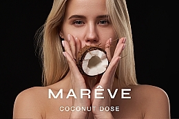Ароматическая веганская свеча "Coconut Dose" - MAREVE — фото N6