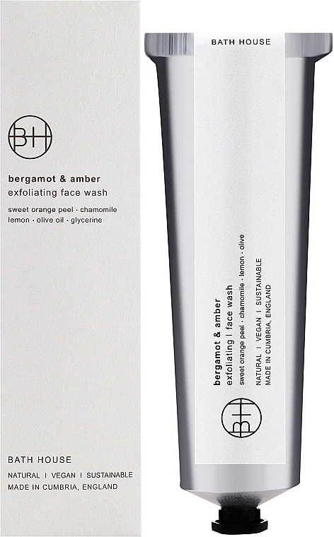 Bath House Bergamot & Amber - Гель-пенка для лица — фото N2