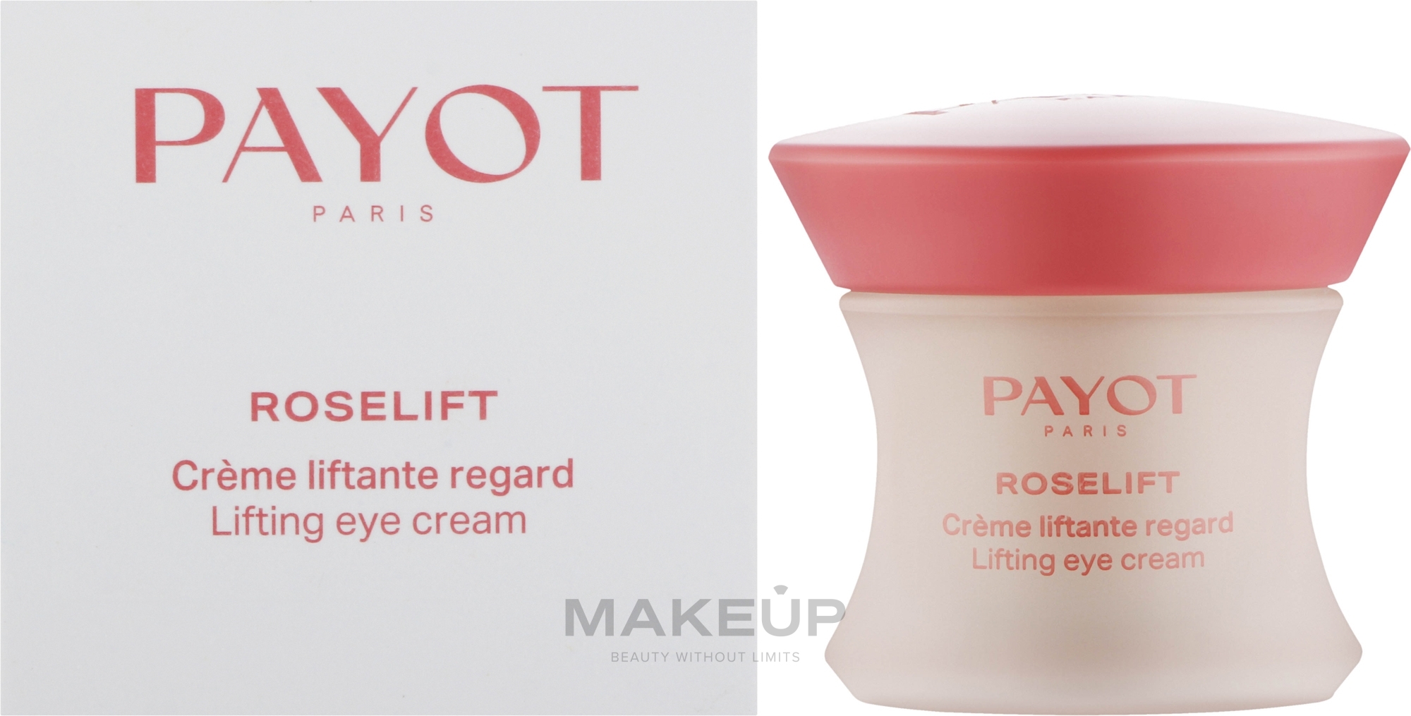 Легкий крем для области вокруг глаз - Payot Roselift Collagene Lifting Eye Cream — фото 15ml
