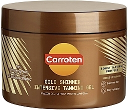 Парфумерія, косметика Гель із шимером для інтенсивної засмаги - Carroten Gold Shimmer Intensive Tanning Gel